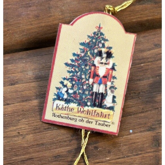 Vintage Kathe Wohlfahrt & Ulbricht Christmas Ornaments Germany Lot Of 6 READ - Picture 8 of 15